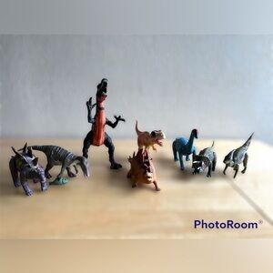 Assortment of Dinosaur Toys/Figurines